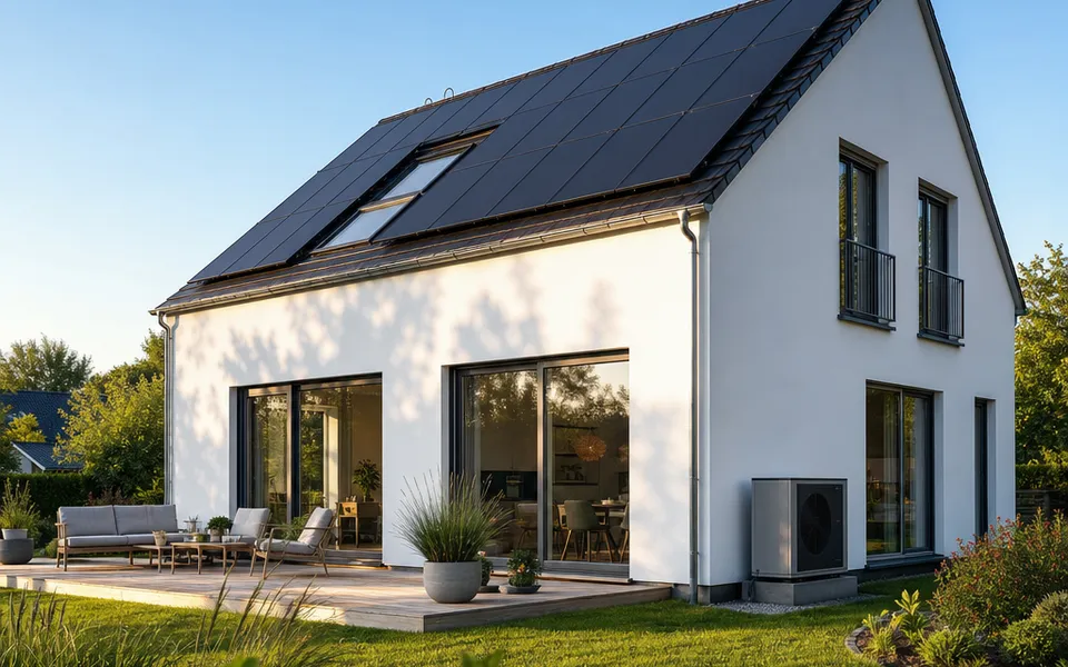 KfW-40-Haus und Passivhaus 2026 mit Photovoltaik und Wärmepumpe KfW-40-Haus und Passivhaus 2026 mit Photovoltaik und Wärmepumpe